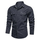 📢📢50% OFF !! ⏰Men's Long Sleeve Cotton Workwear Shirt