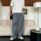 📢📢50% OFF !! ⏰Men's Pleated Wide-Leg Trousers with Elastic Waist