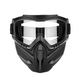 🥳2026 HOT SALE🥳💞50K+ SOLD!🏍️⚡ 50% OFF! Detachable Full Face Goggle Mask – Anti‑fog, windproof & breathable. Quick‑detach goggle system. Weld or ride, face fully protected! 🛡️✨