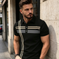 📢📢50% OFF !! ⏰Men's Striped Short Sleeve Collared Top