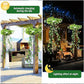 ⏳Limited-time 50% off⏰Solar-Powered Hanging Milan Grass Light🌞💡