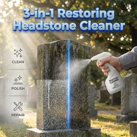 📢📢50% OFF !! ⏰Professional Headstone & Memorial Cleaner