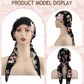 👒 LIMITED-TIME 50% OFF! ✨ Women's Floral Print Pre-Tied Head Scarf Turban – Soft, Elastic, Versatile 🌸