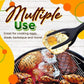 ⏳Time-Limited Special⏰2-in-1 Spatula Clip – Heat-Resistant Silicone & Non-Slip Handle – Kitchen Cooking Essential
