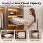 🏆 Last Day Special Price £7.99!👍SpaceSaver™ Vacuum Storage Bags – Airtight, Reusable & BPA-Free 🛡️ | Save 75% Space for Clothes, Duvets & Blankets 🏠 | UK-Tested Home Organisation Solution! ♻️