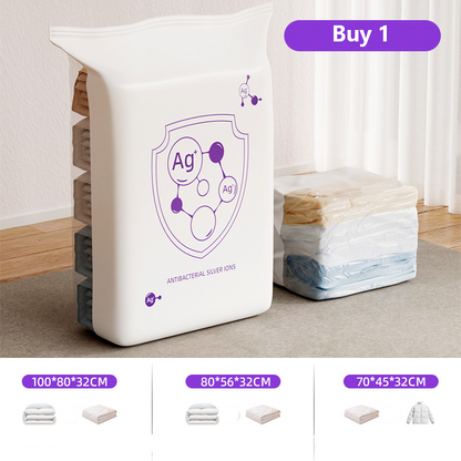 🏆 Last Day Special Price £7.99!👍SpaceSaver™ Vacuum Storage Bags – Airtight, Reusable & BPA-Free 🛡️ | Save 75% Space for Clothes, Duvets & Blankets 🏠 | UK-Tested Home Organisation Solution! ♻️