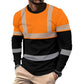 🏕️Men's Printed Round-neck Long-sleeve Shirt