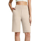 📢Last Day 50% OFF !! 👖Women's High-Rise Stretch Walking Shorts | 4-Way Stretch Active Biker Shorts with Deep Pockets