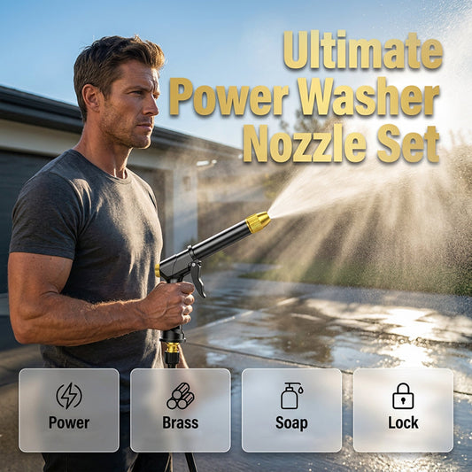 ✨❤️HOT SALE🎉💦High-Pressure Washer Spray Nozzle Set
