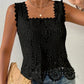 💝 Women's Elegant Square Neck Lace Tank Top