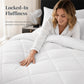 🛏️ LIMITED-TIME 50% OFF! ✨ 3-Piece Quilted Comforter Set with Shams – All-Season Microfiber