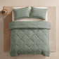 🛏️ LIMITED-TIME 50% OFF! ✨ 3-Piece Quilted Comforter Set with Shams – All-Season Microfiber