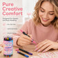 🎁🔥Last day sale 50% OFF!💞10K+ SOLD!🎨✨24 Colours Dual-Ended Nail Art Pens — Fine & Brush Tips, Smooth Ink Flow! Salon-Quality Nails at Home 💅