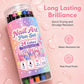 🎁🔥Last day sale 50% OFF!💞10K+ SOLD!🎨✨24 Colours Dual-Ended Nail Art Pens — Fine & Brush Tips, Smooth Ink Flow! Salon-Quality Nails at Home 💅