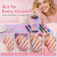 🎁🔥Last day sale 50% OFF!💞10K+ SOLD!🎨✨24 Colours Dual-Ended Nail Art Pens — Fine & Brush Tips, Smooth Ink Flow! Salon-Quality Nails at Home 💅