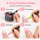 🎁🔥Last day sale 50% OFF!💞10K+ SOLD!🎨✨24 Colours Dual-Ended Nail Art Pens — Fine & Brush Tips, Smooth Ink Flow! Salon-Quality Nails at Home 💅