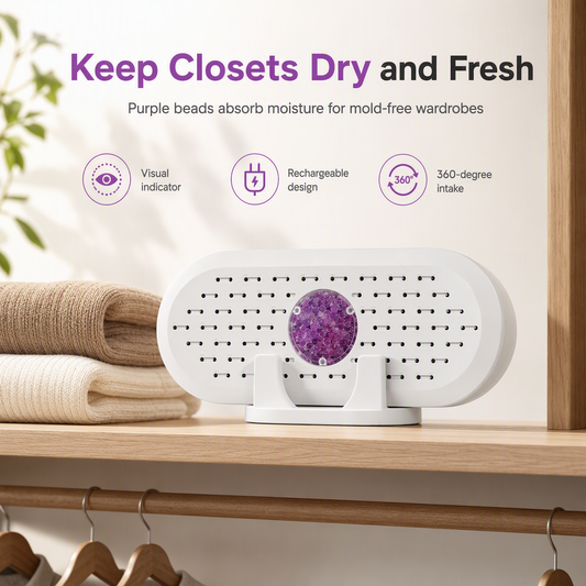 ⏳🔥LIMITED-TIME 56% OFF! ⏰Livecheste™ Mini Reusable Household Dehumidifier.