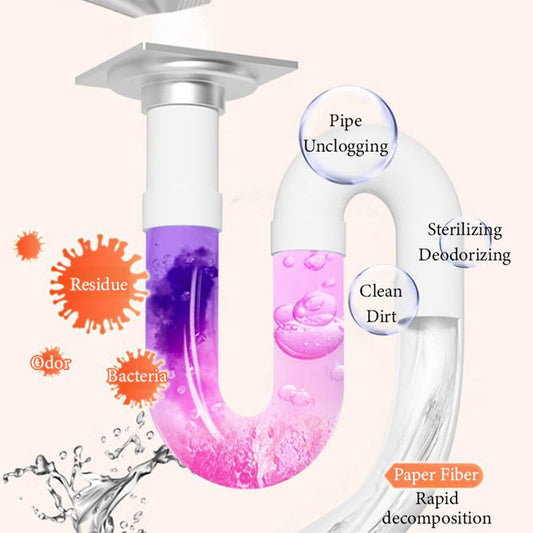 📢📢 50% OFF🧼Multi-Use Powerful Anti-Clog Drain Cleaner Powder